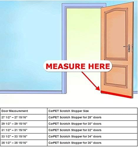 Carpet Scratch Stopper to Prevent Cats from Scratching Carpets at Doorways