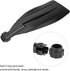 Tbest Kayak Paddle Replacement Blade, 1 Pair Black Oar Replacement Accessories