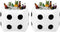 Pickmesh Inflatable Dice Cooler Casino Party Decor 18 Inch Giant Inflatable Dice