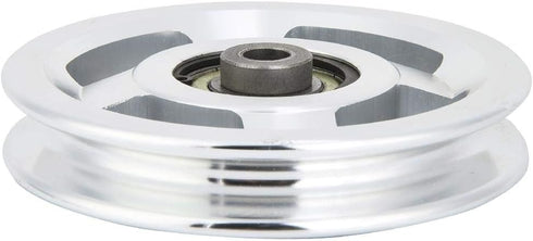 Fitness Pulley Wheel, Aluminium Alloy Home Gym Exercise Strength Training Equipment