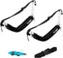 Yes4All Kayak Storage Rack - 400lbs Kayak Wall Mount Rack with 4 Adjustable Levels for Indoor & Outdoor Storage