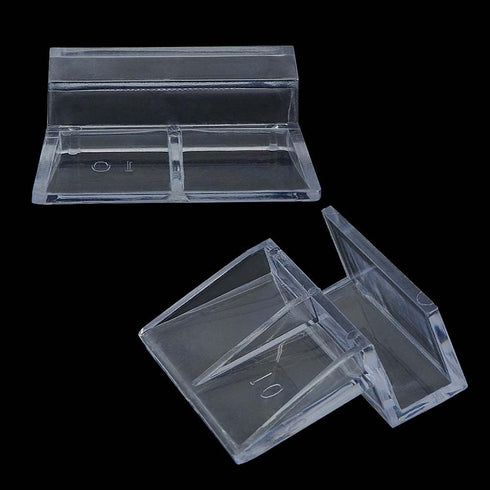 Aquarium Glass Cover Clip, 8Pcs Acrylic Support Holder, Universal Lid Clips for Fish Tanks 10mm