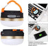 LED Camping Lantern, Rechargeable Portable Tent Light, 300LM, 3 Light Modes, Electric Lantern for Camping, Hiking