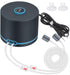Aquarium Air Pump Dual Outlets, Ultra Quiet 20-600 Gallons, 5W 110V Silent Water Oxygen Aerator Pump, 10L/min