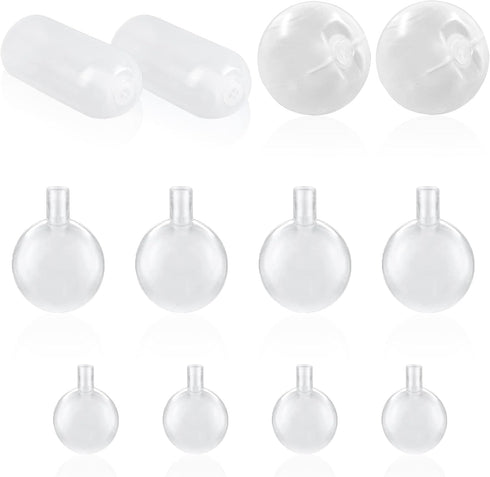 Wishlotus Plastic Squeakers, 12Pcs Replacement Inserts for Dog Toys, Noise Maker for DIY Plush Toy Repair