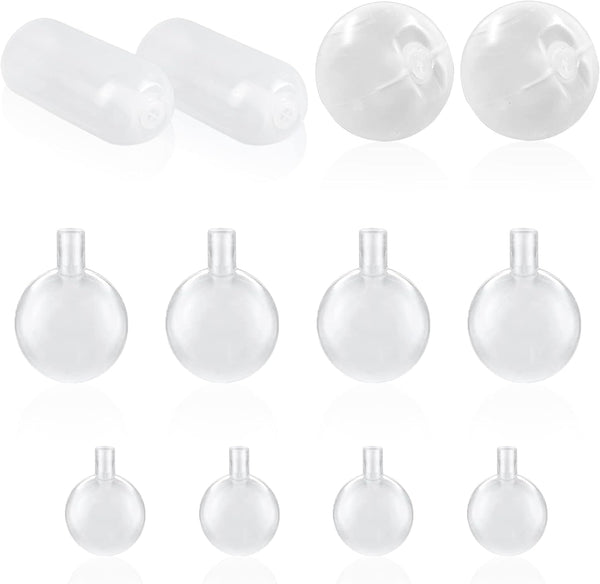 Wishlotus Plastic Squeakers, 12Pcs Replacement Inserts for Dog Toys, Noise Maker for DIY Plush Toy Repair