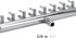 Stainless Steel 12 Ways Air Flow Splitter Lever Control Valve for Aquarium