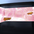 Pink Marble Aquarium Background, Art Abstract Pink Gold Line Marble Terrarium Background, Coloful Marble Glass Terrarium Background 30X12IN with 8 EVA Double-Sided Tape