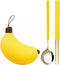 Dexprosy Creative Travel Cutlery Set with Banana Case - Reusable Stainless Steel Spoon,
