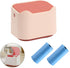Mini Cat Litter Trash Can with Press Type Lid, Includes 60 Refill Bags for Cat Poop