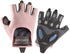 HinyBoeh Women's Workout-Gloves Fingerless-Breathable-Mesh-Gloves with Non-Slip Grip for Cycling Gym Fitness