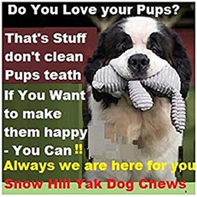 Snow Hill Yak Cheese Dog Chews - Monster XXL 1 lb, Long Lasting Protein-Rich Treats for Improved Oral Health