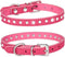 Puppy Dog Collar with Colorful Bling Crystal Diamond for Girl Puppy Small Dog Cat Collars (XS, Hot Pink)