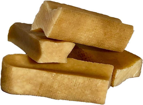 EcoKind Himalayan Yak Cheese Dog Chew | All Natural Premium Dog Treats, Healthy & Safe for Dogs, Long Lasting, Treats for Dogs, Easily Digestible, for All Breeds & Sizes (Small, 4-Pack)