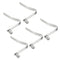 PATIKIL 5 Pack 9.5x6mm Kayak Paddle Snaps, Steel Solid Button Locking Tube Single Pin for Camping Awning
