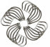 Generic 100pcs 39960 Stainless Steel Fishing Hooks Big Game Fish Tuna Circle Bait