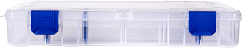 Flambeau Outdoors 4007 Tuff Tainer Fishing Tackle Box with Zerust Anti-Rust Dividers, 12 Dividers