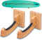 Wood Surfboard Wall Mount and Snowboard Wall Mount, Versatile Heavy Duty Holder, Extra Hole to Hang Accessories