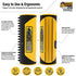 King Kanine Pet Grooming Brush - Self Cleaning Deshedding Tool for Dogs, Cats & Horses