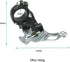 Front Derailleur 3 Speed, FOMTOR Universal 31.8mm and 34.9mm Aluminum Alloy Bike Derailleurs for MTB, BMX, Road Bikes