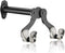 Ibera Bike Wall Mount - Secure Bike Storage up to 18kg with Adjustable Frame Holder & Soft Rubber Cradles