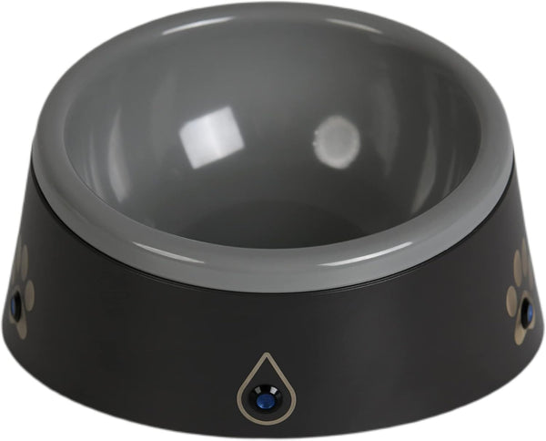 ThirstAlert 16 oz Dog/Cat Water Bowl - LED Lights Blink When Water Level is Low, Food Grade ABS & Melamine