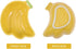 Balacoo Hamster Food Water Bowl, Ceramic Strawberry Shape Pet Feeder Dish for Small Animals