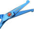 LILYS PET 5.0" Right-Handed Round-Tip Grooming Scissors, Stainless Steel for Nose, Ear, Face, Paw Hair for Pets