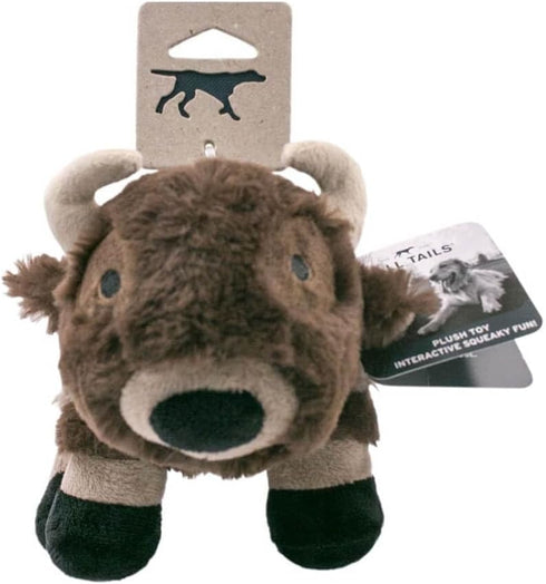 Tall Tails Plush Buffalo Dog Toy