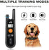 Dog Training Collar - Rechargeable Shock Collar with Beep, Vibration, Shock Modes, Rainproof, Long Remote Range