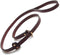 Mendota Pet Leather Slip Leash - Dog Lead Made in The USA, Chestnut, 5/8 in x 4 ft (Standard)