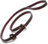 Mendota Pet Leather Slip Leash - Dog Lead Made in The USA, Chestnut, 5/8 in x 4 ft (Standard)