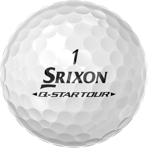 6 Srixon Q-Star Tour Divide Golf Balls
