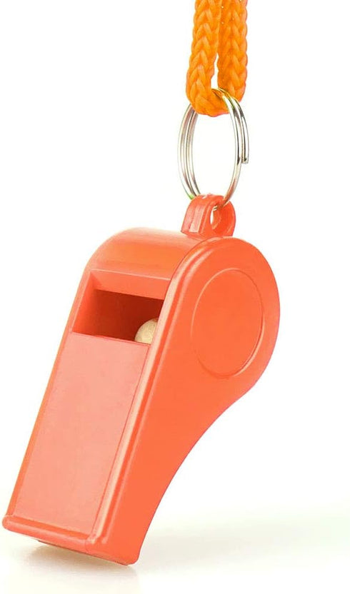 Super Loud Emergency Whistle with Lanyard - Ideal for Boating, Swimming, Kayaking, Hiking, Camping