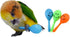 Barn Eleven 3PCS- Colourful Mini Ball Sand Hammer Parrot Rattle Shaker Musical Sound Toy
