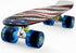Skateboards Complete 22 Inch Mini Cruiser Retro Skateboard for Kids and Beginners