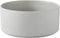 6'' Ceramic Dog Bowl - 30Oz Classic Dog Food and Water Bowl for Small and Medium Dogs, Heavy Duty Non-Slip Dish, Grey