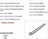 Indore Bikes Pedal Straps (Pair) | Aftermarket Replacement Foot Pedal Straps for Exercise Bike