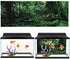 TOPINCN 3D Effect Rainforest Poster Self-Adhesive PVC Aquarium Fish Backdrop Mural Decorative Reptile Terrarium