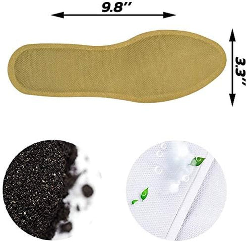 MR.ICE Disposable Toe Warmers and Insole Feet Warmers, Air Activated Heating Patch