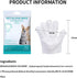 Pet Glove Wipe, Cleaning Glove for Dog and Cat, Fur Face, Ear, Eye, Paws Cleaning Wipes, 6PCS