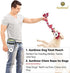 SunGrow Dog, Ferret & Parrot Training Pouch, Weather-Proof Treat Bag with Adjustable Shoulder Strap and Waist Belt