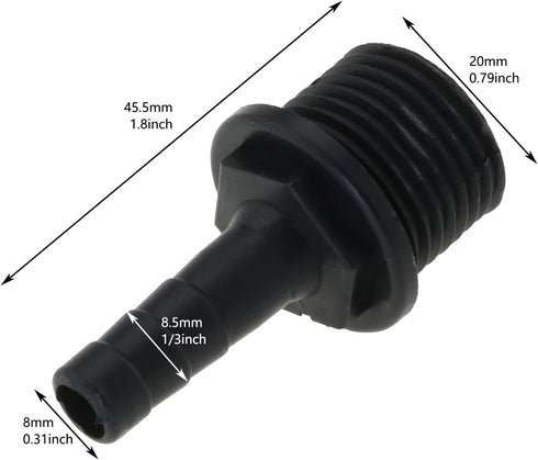 5IN1 Nozzles Kit for Fountain Pump, Aquarium, Fish Tank, Pond, Hydroponics Accessories