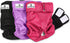 Pet Parents Premium Washable Dog Diapers & Extenders, 3 Pack of Female Diapers, Color: Princess, XL