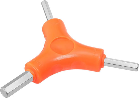 HARFINGTON Y-Shaped 3 Way Bike Hex Wrench 5/6/8mm, All-In-One Multi Portable Biking Torque Spanner for Repair