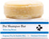 Balancing Biome Pet Shampoo Bar for Dogs & Cats Vet-Formulated, Fragrance-Free, Hypoallergenic,