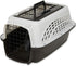 Petmate Two-Door Small Dog & Cat Carrier, Top or Front Loading, 19 inches, Made with Recycled Materials, White