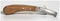 Weaver Leather Right-Handed Hoof Knife with Wooden Handle, Brown, 8 by Weaver Leather