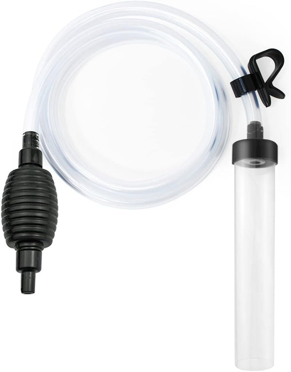 5ft Aquarium Siphon Vacuum Cleaner - Fish Tank Cleaning Gravel & Sand