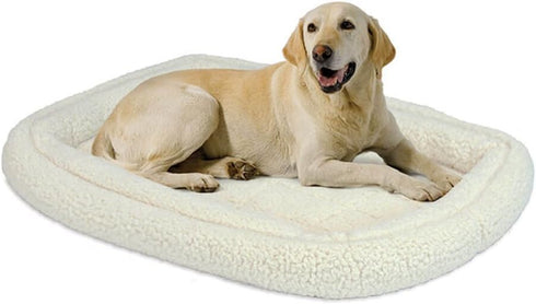 MidWest Homes for Pets Double Bolster Pet Bed, 36-Inch Ideal for Medium/Large Breeds, Fits 36-Inch Long Dog Crates,